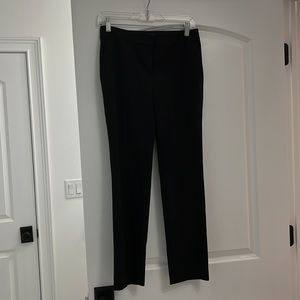 Ann Taylor Devin Fit Black Trouser